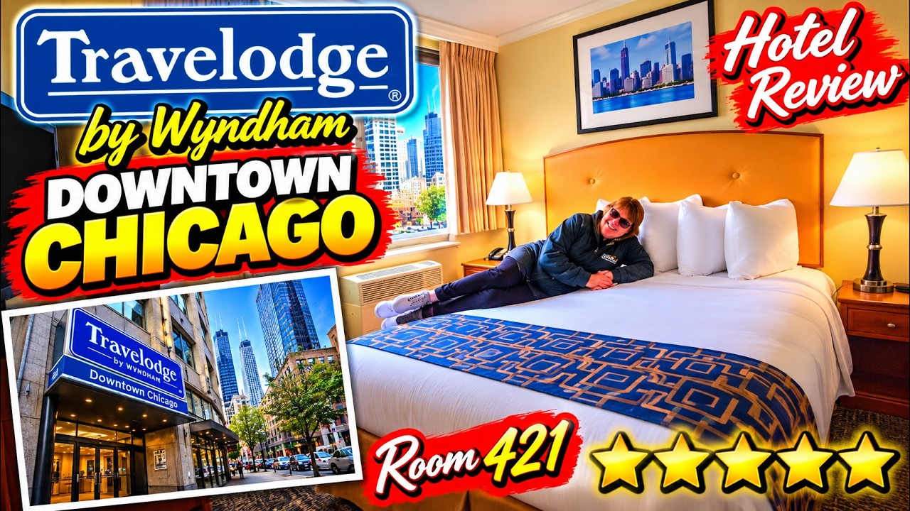 Amazing View Room 421 Travelodge Chicago: The Unexpected Luxury You Didn’t Know Existed by Wyndham!