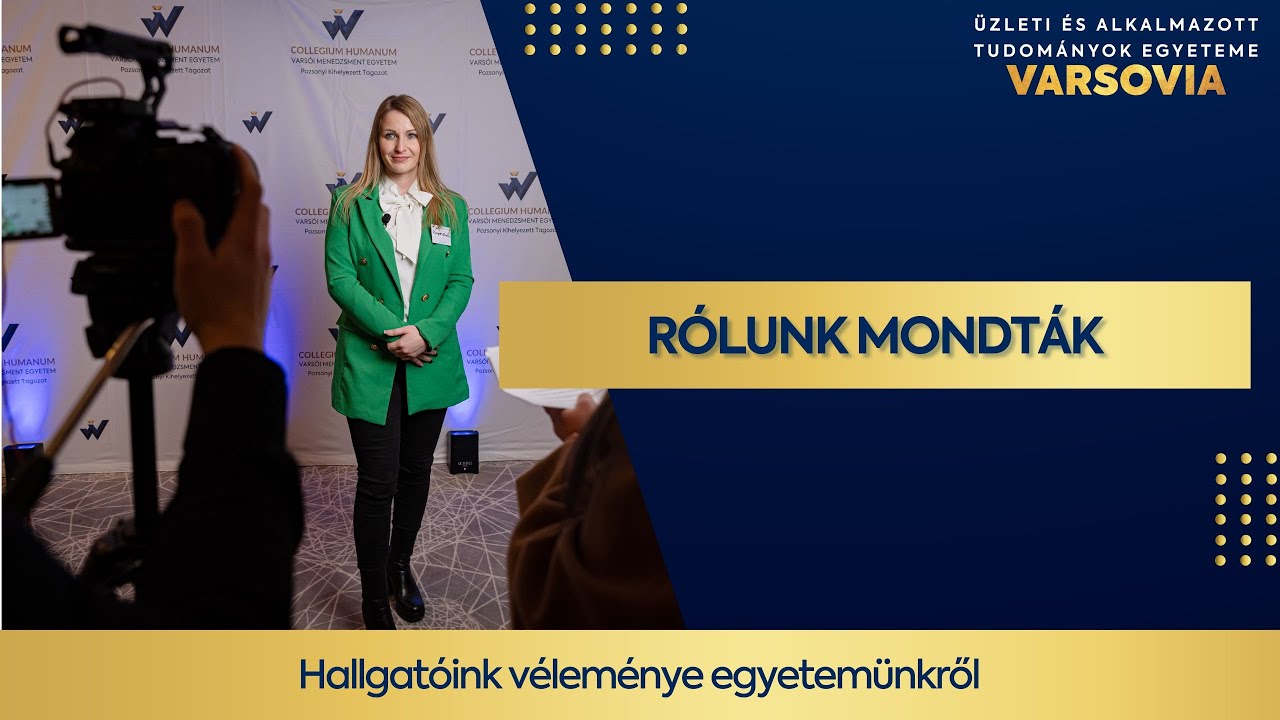 Rólunk mondták - Hallgatónk véleménye egyetemünkről