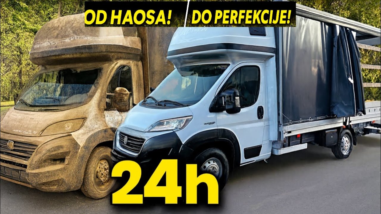 OD HAOSA❌ DO PERFEKCIJE✅ // FIAT DUCATO - DETAILING 24h