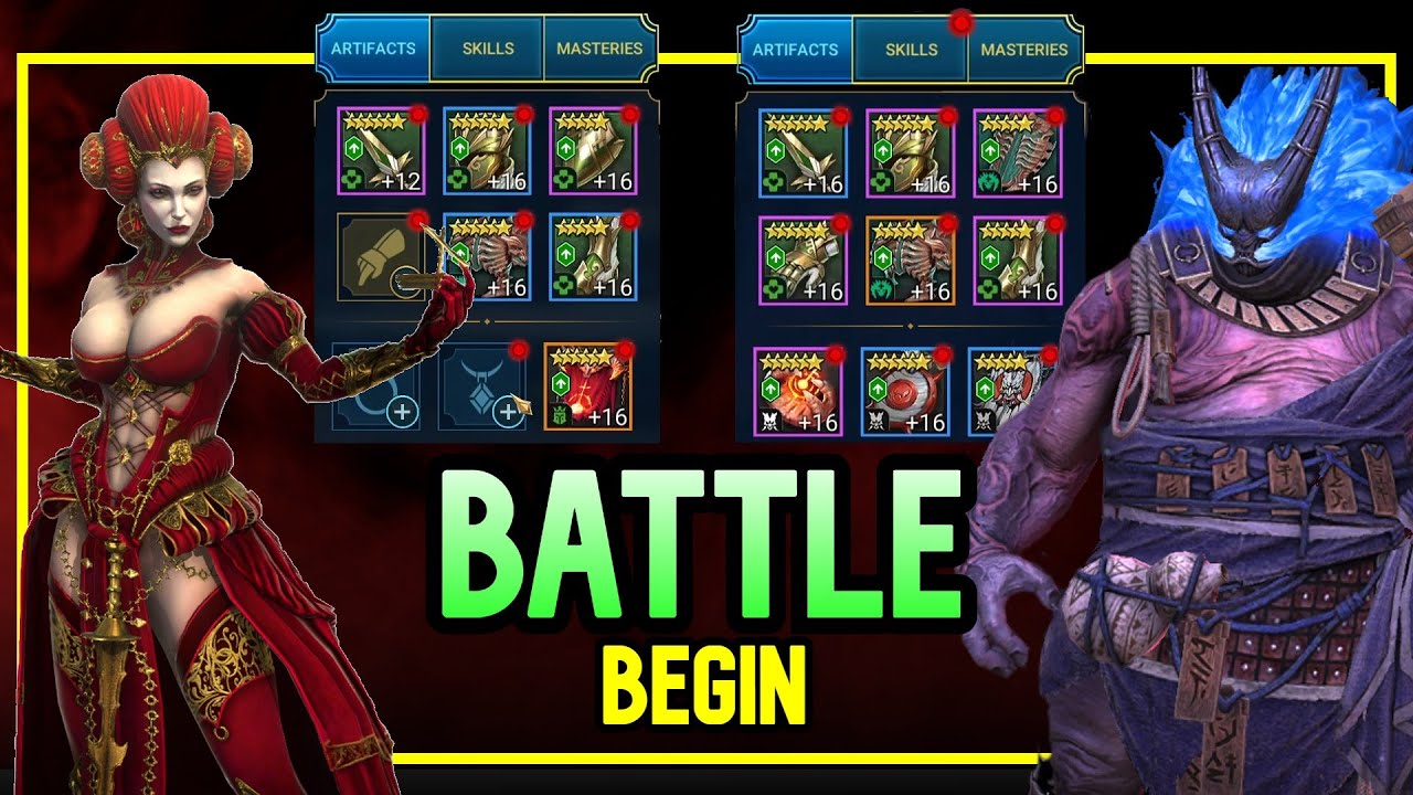 Bommal Hard 10 GUIDE - Lady Annabelle Or Burangiri ? | Raid: Shadow Legends