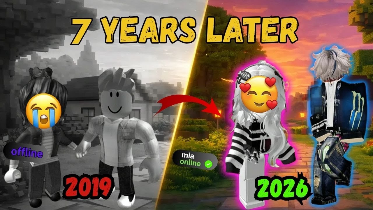 😭 After 7 Years Apart, We Found Each Other Again ❤️​ #roblox #robloxstory