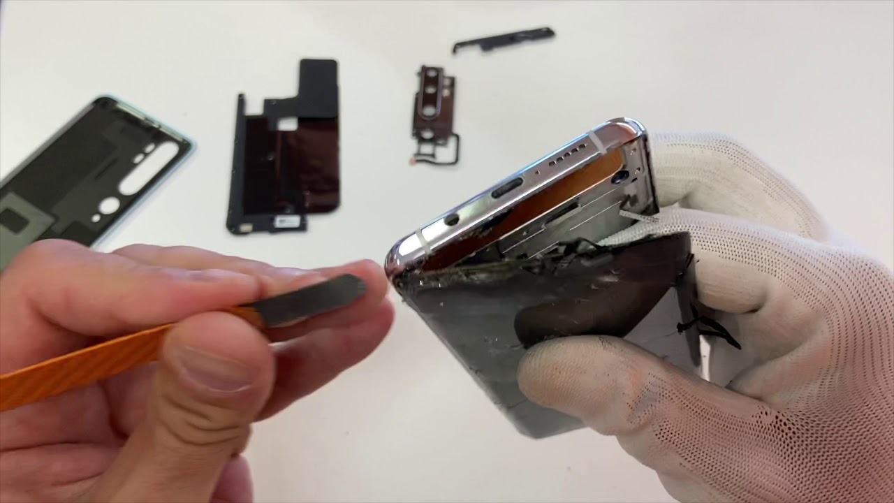 Xiaomi mi note 10 screen replacement sostituzione display iMania