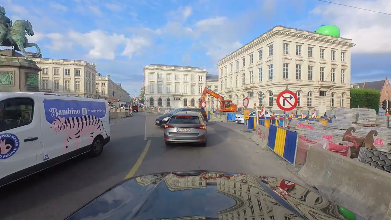Short drive around Brussels