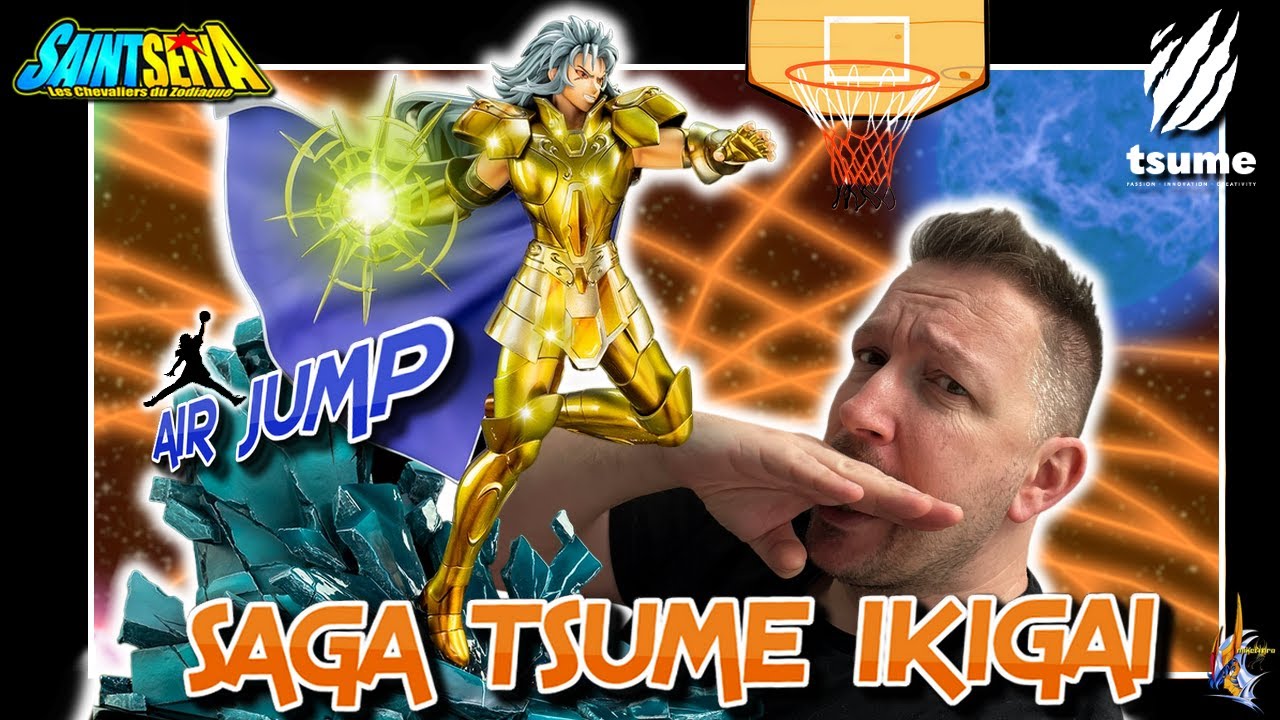 TOTALEMENT RATÉ ? 😕 Je prends SAGA au REBOND 🏀 SAINT SEIYA ♊ GEMINI SAGA EVIL 1/6 IKIGAI Tsume ♊