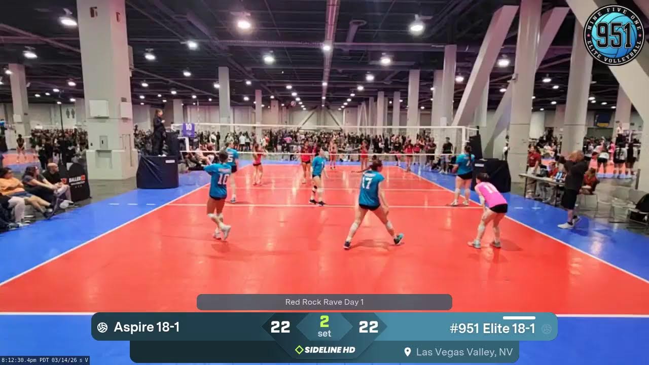 #951 Elite 18-1 vs. Aspire 18-1 (2026.03.14)