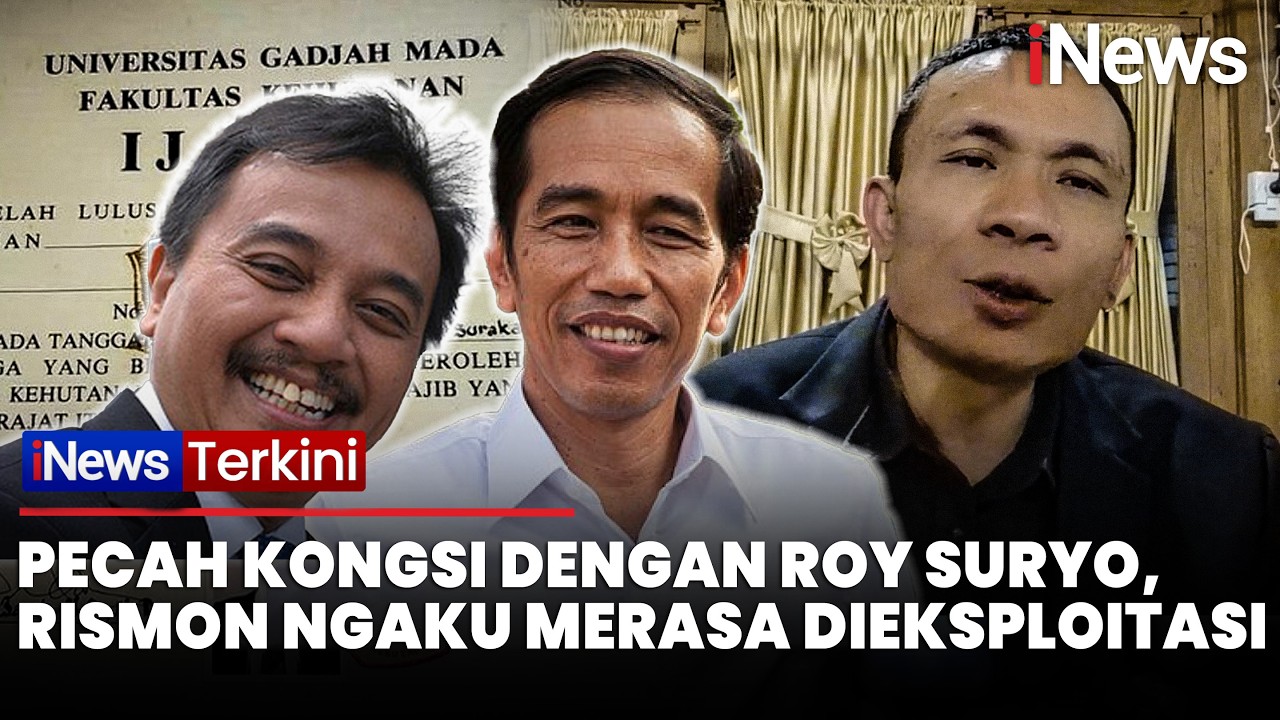 Rismon Pecah Kongsi dengan Roy Suryo di Kasus Ijazah Jokowi: Saya Merasa Dieksploitasi