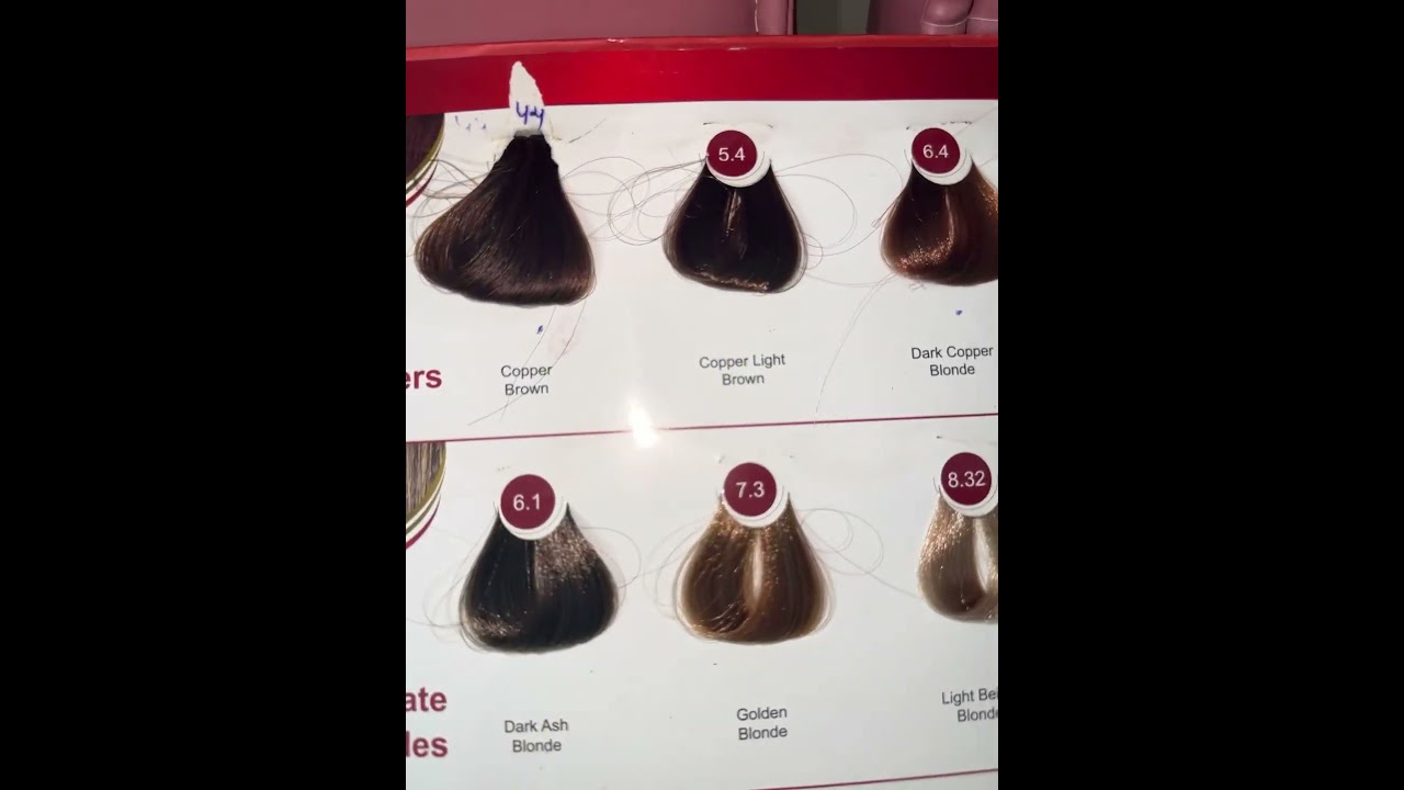Streax Hair Colour Chart 