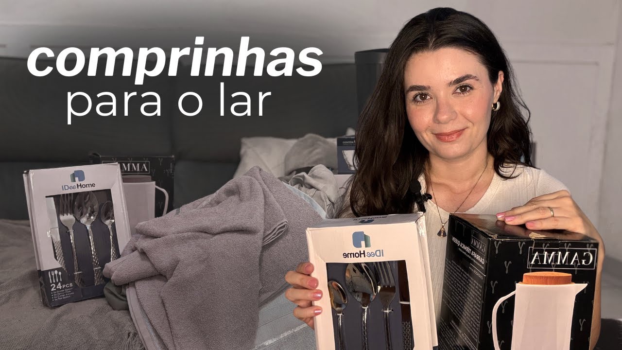 COMPRINHAS PARA O LAR ✨ (renovando meu enxoval)
