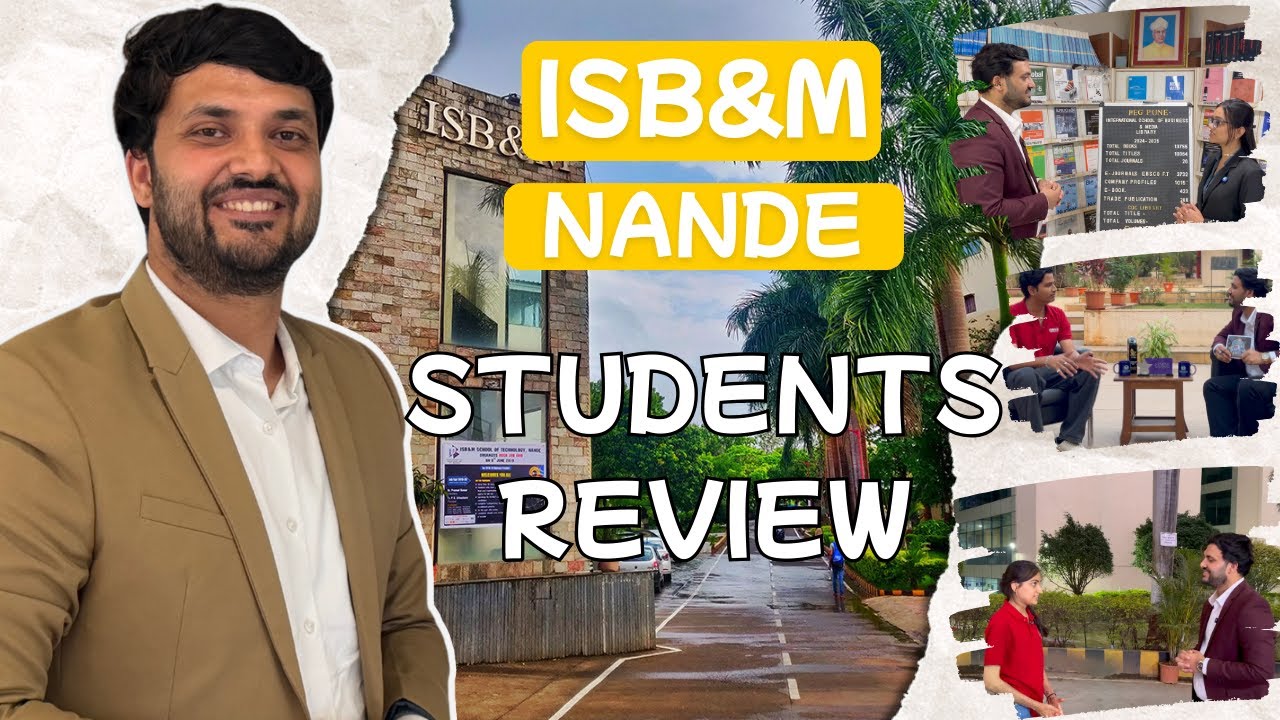 ISB&M Nande PGDM Students Review 2026 | Real Experiences: Classes, Internships, Placements