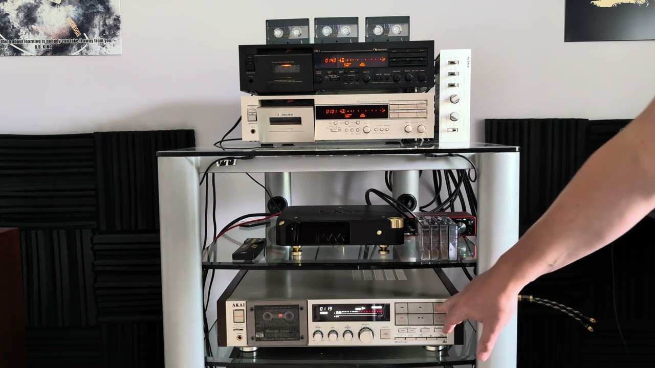 Sonic Demonstration: Nakamichi DR-1 vs DR-10 vs Akai GX-93 - Top Condition Showdown