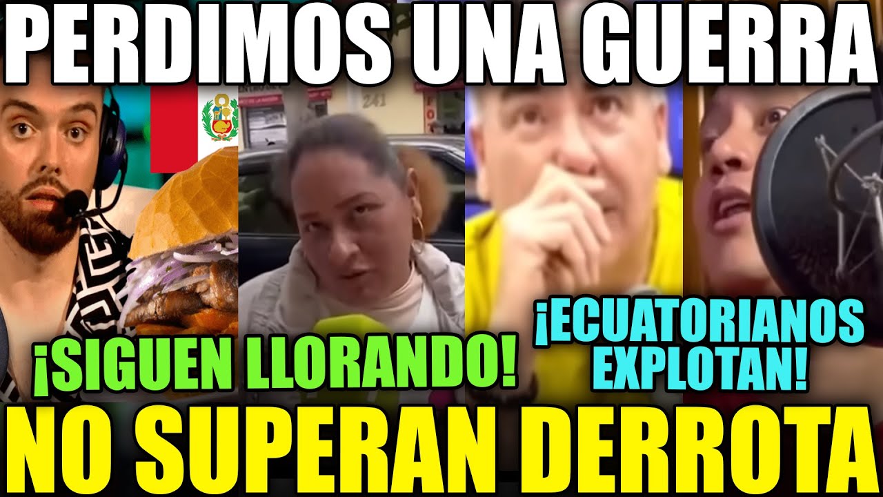 ¡NO LO SUPERAN! ECUATORIANOS SIGUEN FURIOSOS CON EL PERÚ POR DEJARLOS FUERA DEL MUNDIAL DE DESAYUNOS