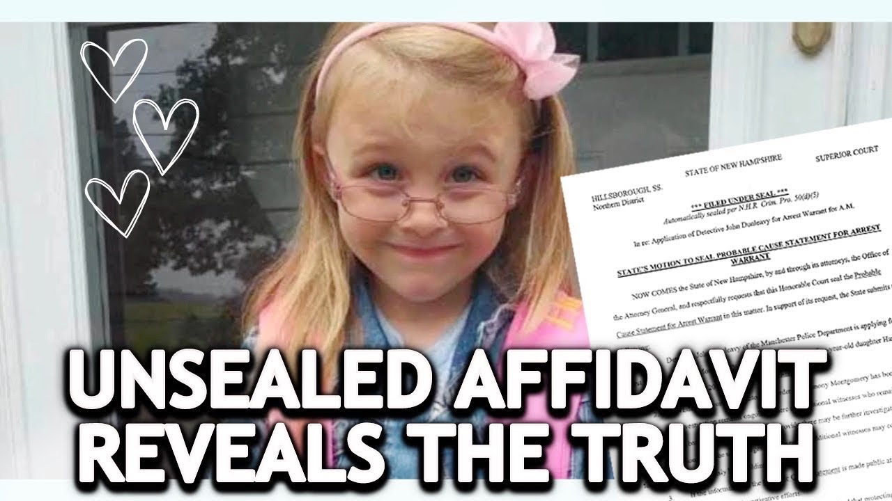 The TRUTH of What Happened To Harmony Montgomery: UNSEALED Affidavit & Her Horrific Final Moments
