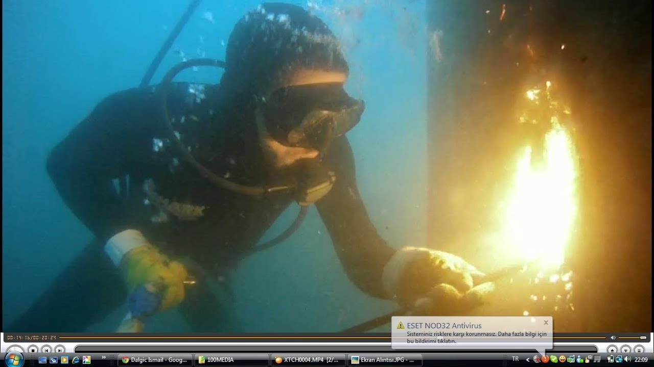 Sualti kesim Underwater Cutting and Welding +905363375966