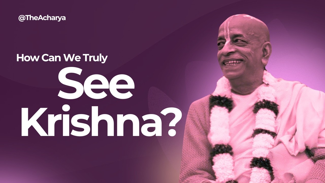 How Can We Truly See Krishna? | SB 1.16.16 | Los Angeles, California | Srila Prabhupada