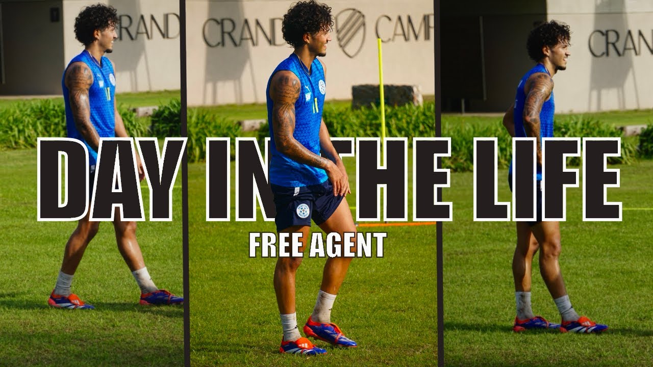 DAY IN THE LIFE OF A FOOTBALLER || FREE AGENT