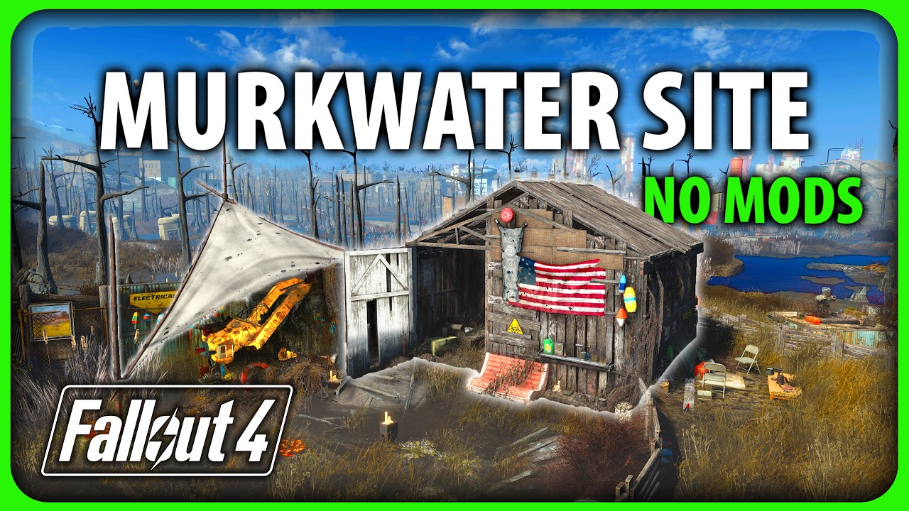 Fallout 4 - Fixing Murkwater Construction Site (No Mods)