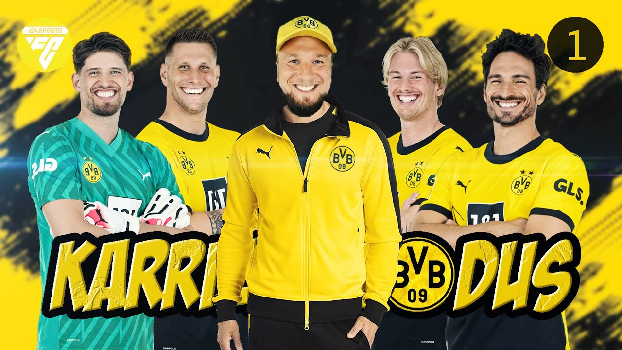 FC 24: START KARRIEREMODUS BORUSSIA DORTMUND ⚽️ Folge 1@BenMasterful