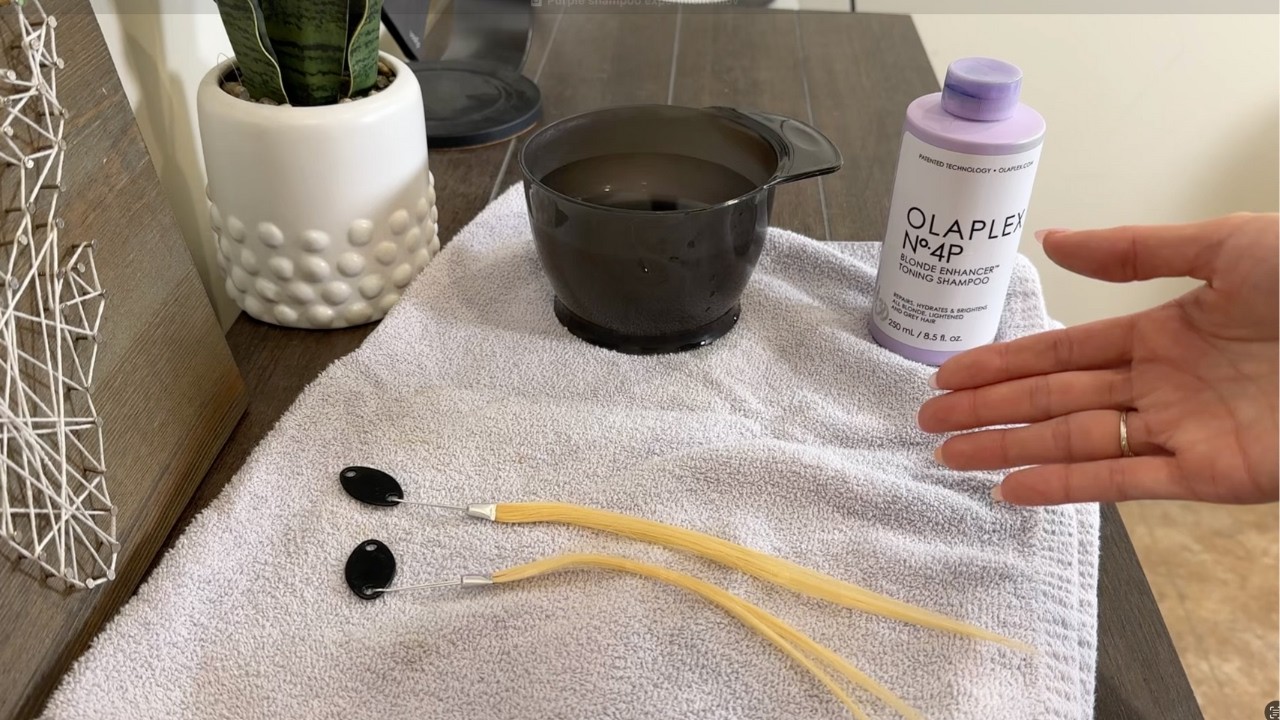 Does leaving purple shampoo in for an hour make a difference? (5 Minutes VS. 1 Hour)