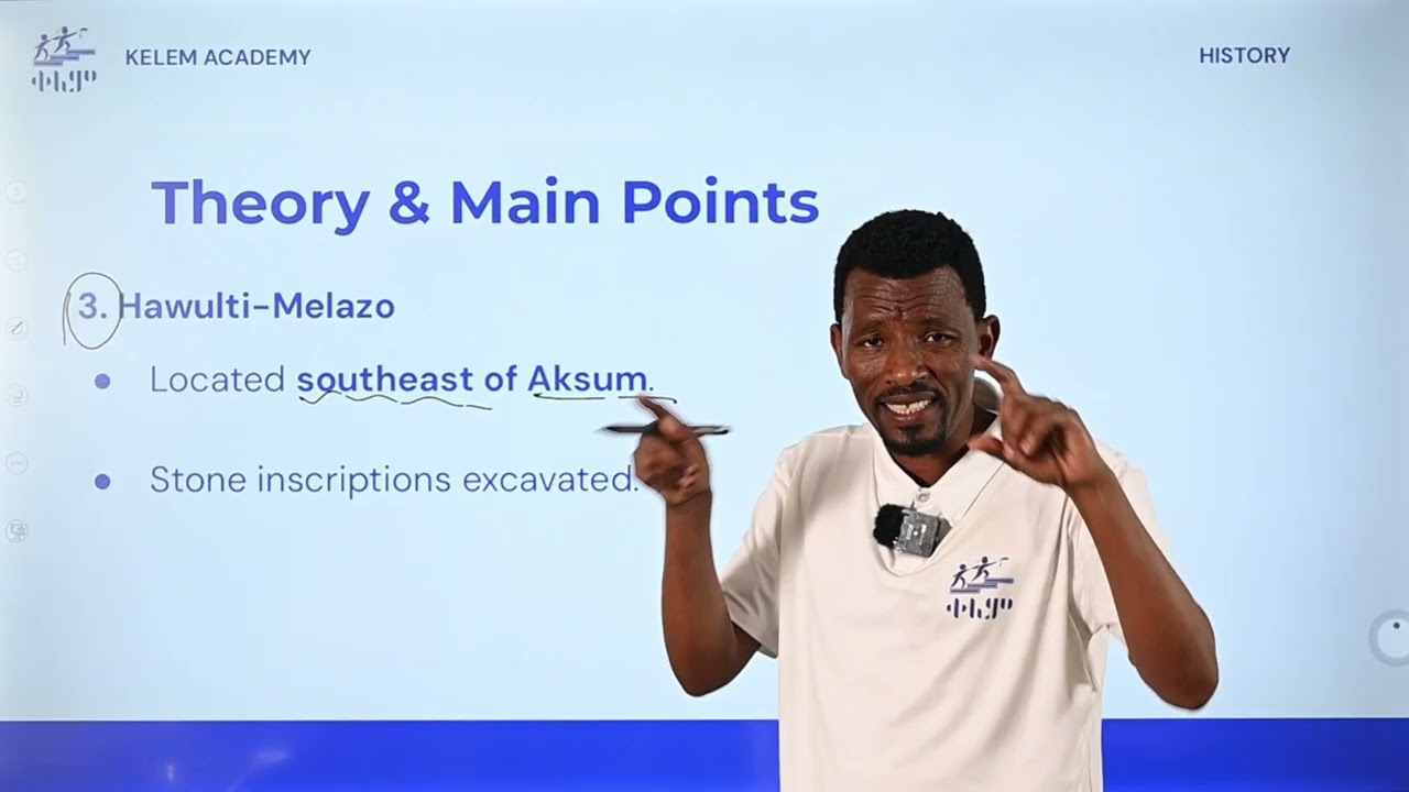 3.2. Pre-Aksumite States and their Geographical Setting : History Grade 9