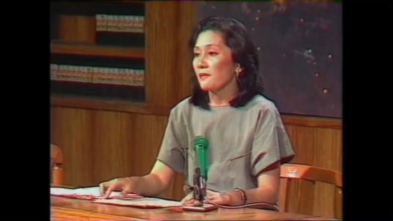 MBS Channel 4 Studio Scenes - Pre & Post People Power (February 1986)