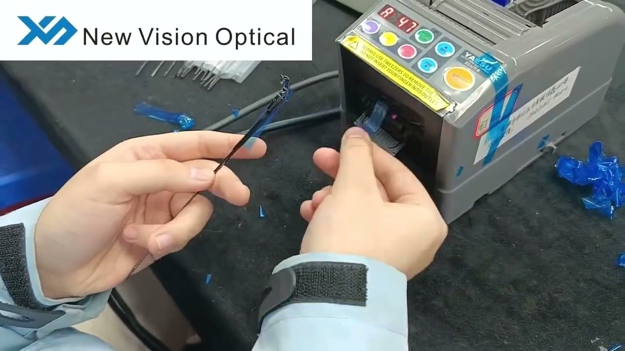 New Vision Optical: Metal Temple Plastic Coating Craftsmanship