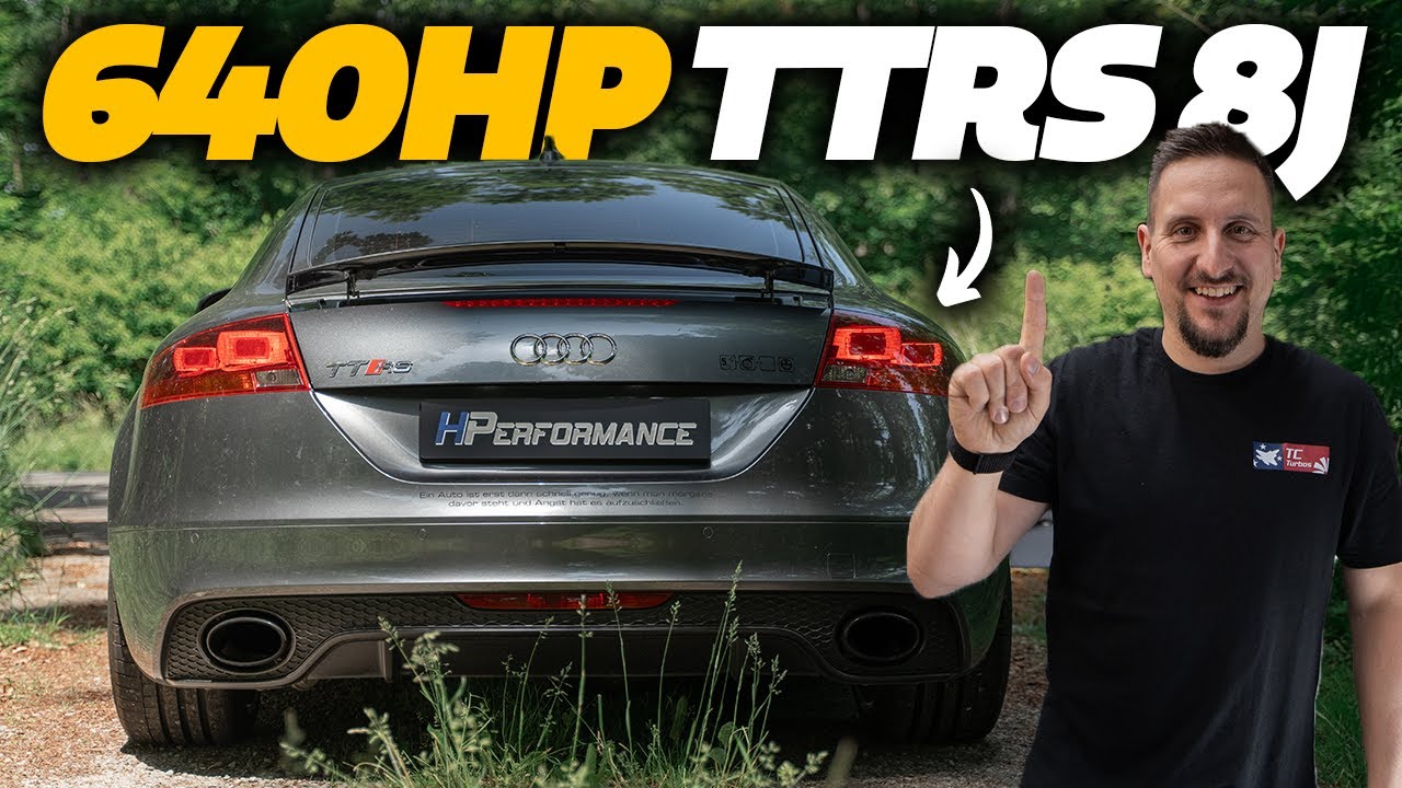 BRUTAL Sound! 640HP Audi TTRS 8J - New Turbo Setup - 3,5 inch exhaust & downpipe - NEW intake