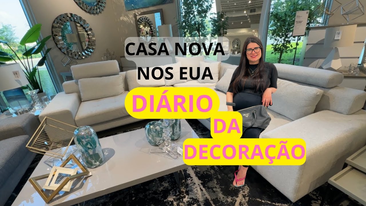 COMPRANDO MEU SOFÁ PRA CASA NOVA NOS EUA | PREÇO DE MÓVEIS