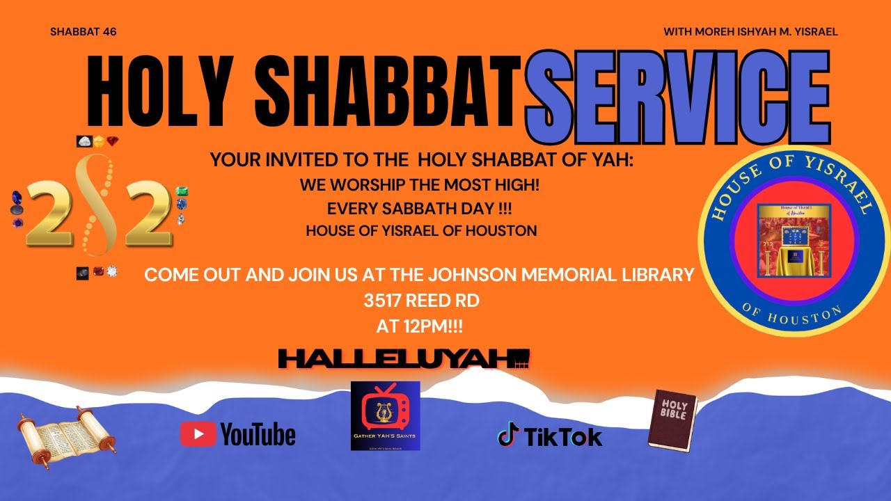 Holy Shabbat Service