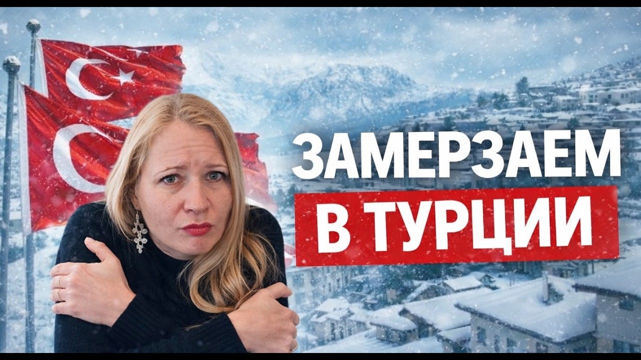Холодно в Турции. Чем занимаются женщины.