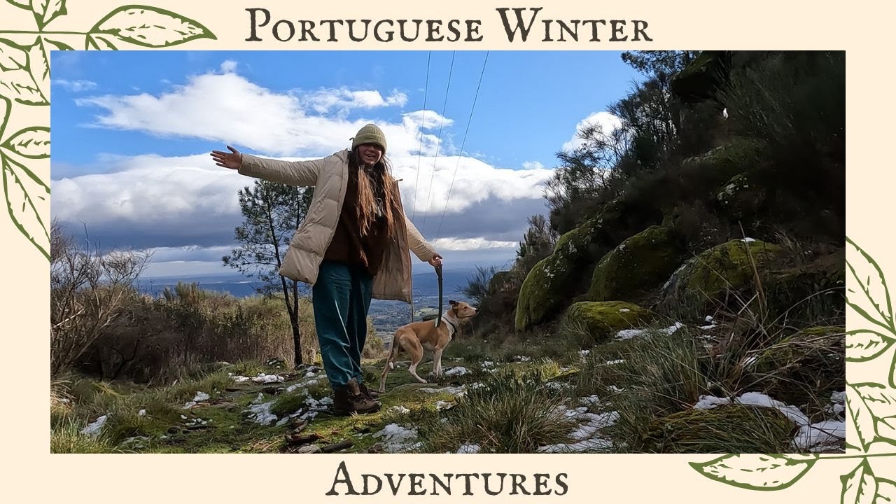 We Had Snow In Central Portugal | Winter Adventure In The Mountains