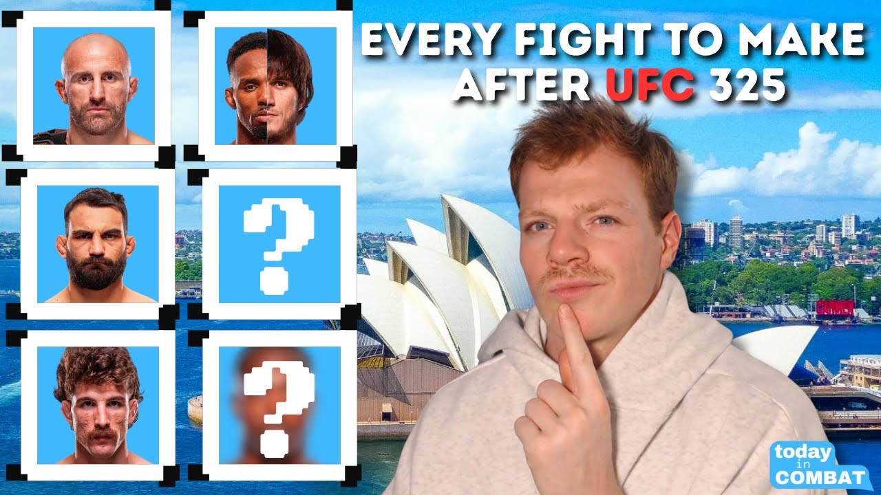 Every Fight to Make After UFC 325 Volkanovski vs Lopes