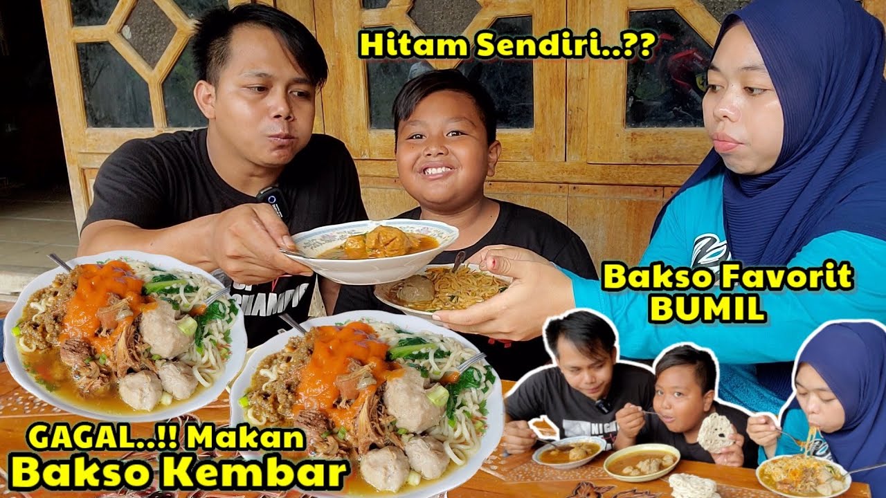 GAGAL MAKAN BAKSO KEMBAR ⁉️ Bakso Favorit #TinaXL