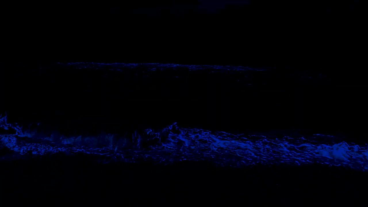 Deep Sleep Aid: ocean waves sounds for deep sleeping | Dark Screen 10 Hours No Loops 🌊💤
