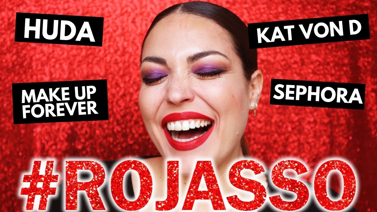 #ROJASSO Probando labiales de Huda, Kat Von D, Make Up Forever y Sephora | T1 E3 | Pretty and Olé