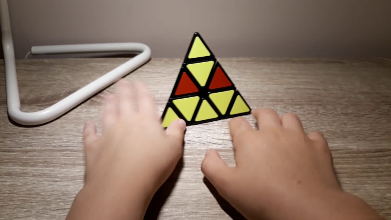 kako sloziti pyraminx-Rubikovu piramidu