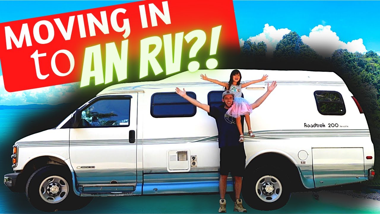 SINGLE DAD VAN LIFE | We Bought My FIRST Class B Vintage RV | Roadtrek Tour