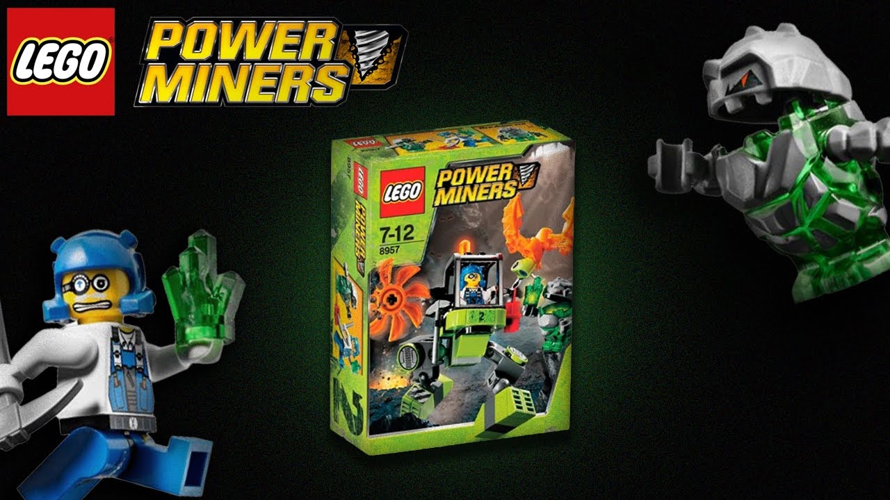 1-Min Speed Build | LEGO Power Miners 8957 Mine Mech