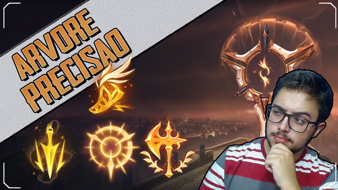 Explicando Runas: ÁRVORE DE PRECISÃO (Pressione o Ataq | Agilidade | Ritmo F | Conquistad | ) - LoL