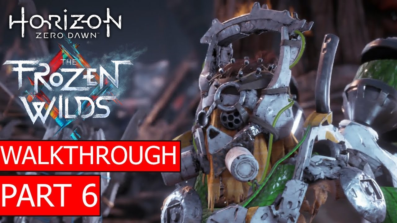 HORIZON ZERO DAWN The Frozen Wilds DLC Gameplay Walkthrough Part 6 - Bandit camp