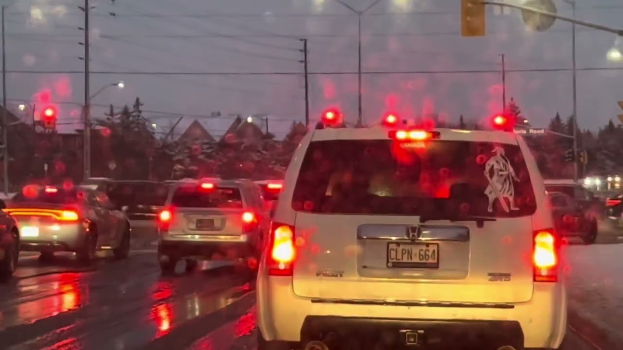 SNOWY AGAIN BRAMPTON AND MISSISSAUGA ONTARIO CANADA