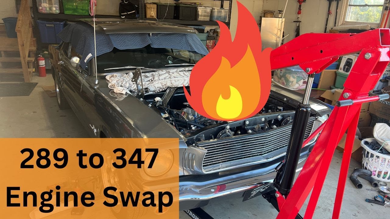 Swapping a 289 For 347 Stroker Motor in 66 Ford Mustang