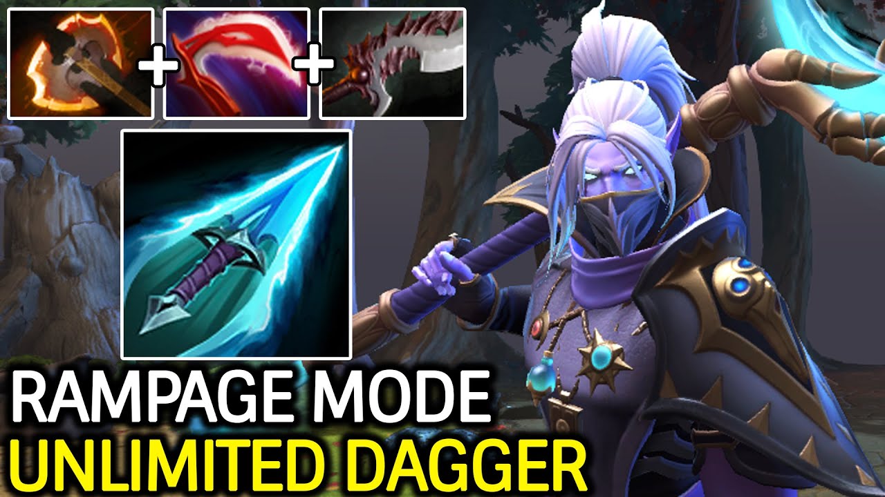 Phantom Assassin Unlimited Daggers &ndash; Brutal Crit Mode Dota 2