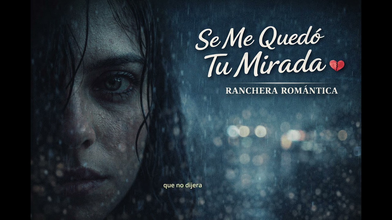 Se Me Quedó Tu Mirada | Ranchera Romántica de Nostalgia y Recuerdo