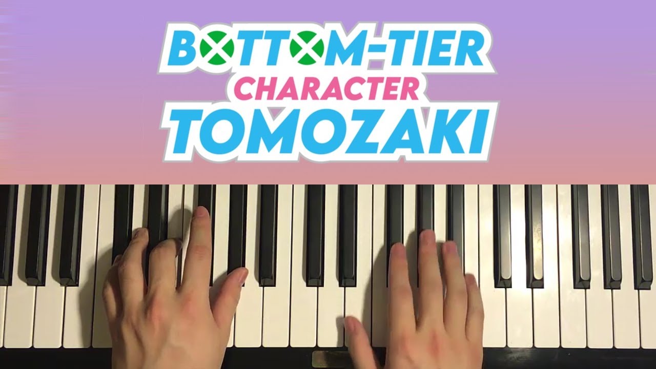 Bottom Tier Character Tomozaki 2nd Stage ED (Piano Tutorial Lesson)