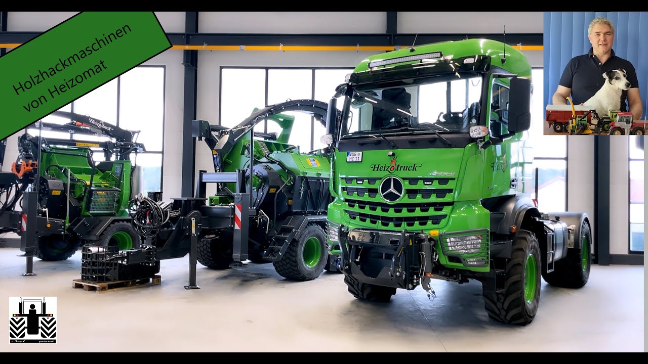 #RicciC Holzhäcksler Heizohack von 𝙃𝙚𝙞𝙯𝙤𝙢𝙖𝙩 im Portrait  /mit Bonusmaterial 𝙂𝙧𝙞𝙯𝙯𝙡𝙮 Agro 𝙏𝙧𝙪𝙘𝙠