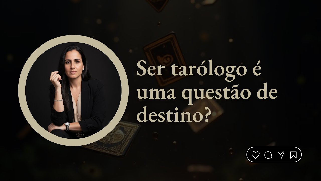 Ser tar&oacute;logo &eacute; uma quest&atilde;o de destino?