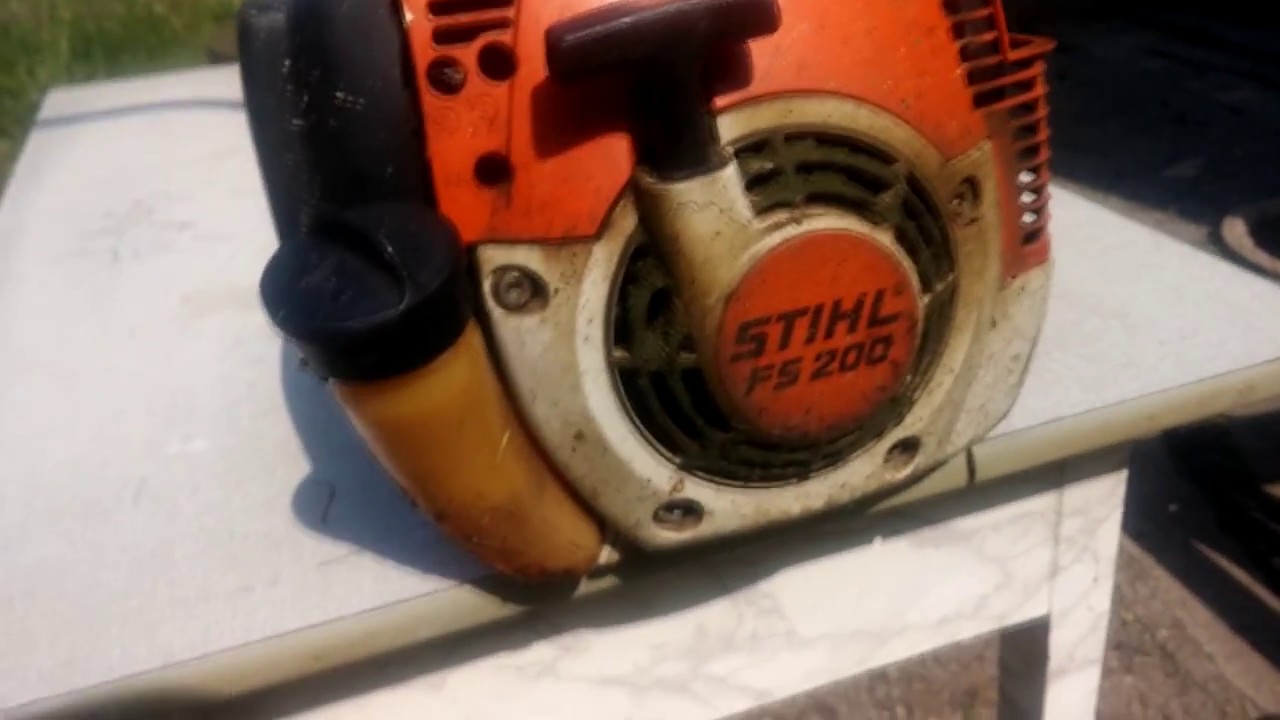 Kosa Spalinowa Stihl FS 200 👉 Pierwsza Awaria po 9 Latach | Układ Paliwowy ⛽👨&zwj;🔧