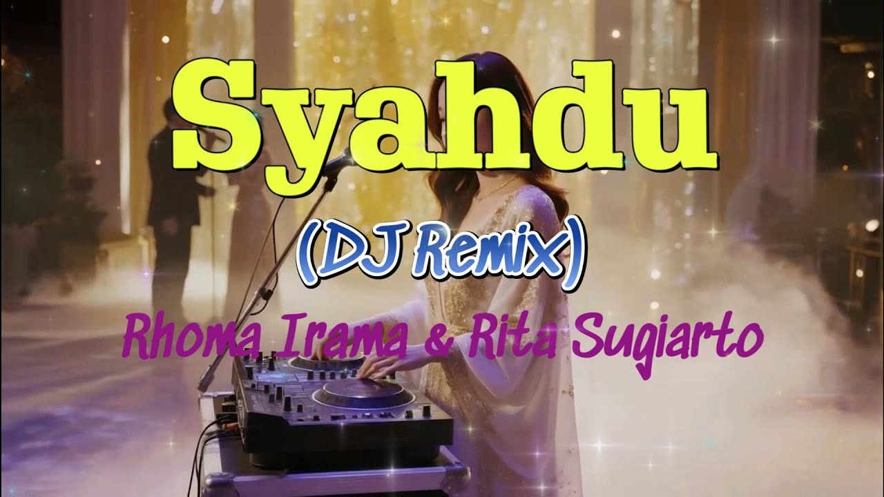 Syahdu (DJ Remix) – Rhoma Irama & Rita Sugiarto | AI Cover by HarmoniAI Covers