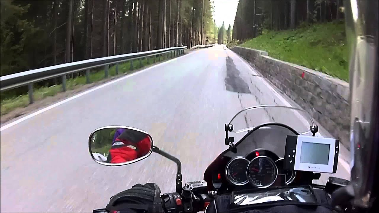 Auffahrt nach Madonna di Campiglio von Norden. Ooops bei 06:09.