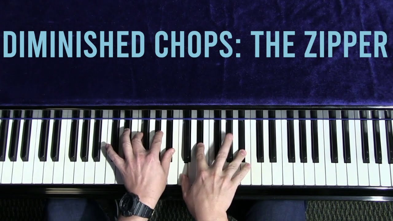Diminished Pattern for Chops | The Zipper | Jazz Piano: Short Practice Ideas